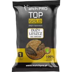 Zanęta MatchPro Top Gold 1kg - LESZCZ DUŻY