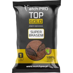 Zanęta MatchPro Top Gold 1kg - SUPER BRASEM