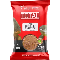 Zanęta MatchPro Total 1kg - KARP ORZECH TYGRYSI