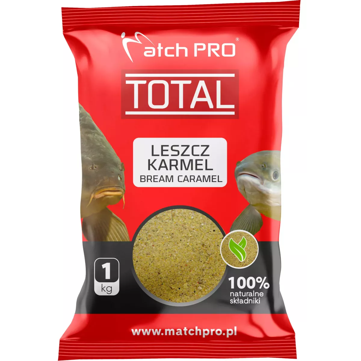 Zanęta MatchPro Total 1kg - LESZCZ KARMEL
