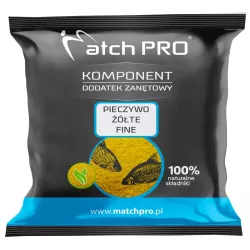 Dodatek do zanęt MatchPro TOP 500g - PIECZYWO ŻÓŁTE FINE