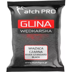 Glina MatchPro 2kg - Wiążąca RIVER STANDARD BLACK Czarna
