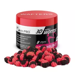 Przynęty MatchPro 3D WORMS Wafters 8mm - DUO HALIBUT