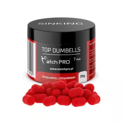 Przynęty MatchPro Top Dumbells Sinking 7mm - TRUSKAWKA