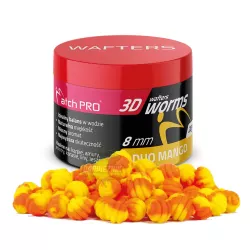 Przynęty MatchPro 3D WORMS Wafters 8mm - DUO MANGO