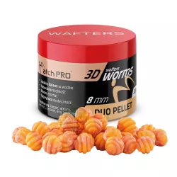 Przynęty MatchPro 3D WORMS Wafters 8mm - DUO PELLET