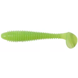 Keitech Swing Impact FAT 3.8'' 9.6cm - 026 Clear Chartreuse Glow