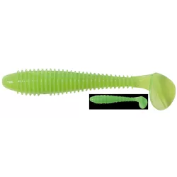 Keitech Swing Impact FAT 4.8'' 12.2cm - 026 Clear Chartreuse Glow