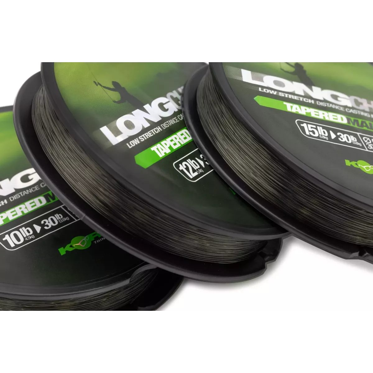 Żyłka koniczna Korda LongChuck Tapered Mainline Green 300m