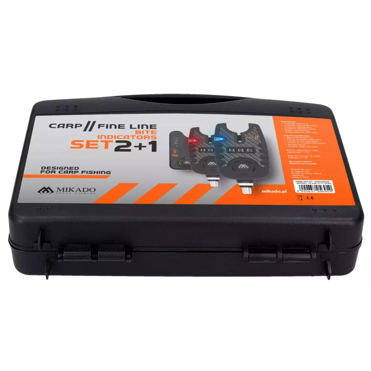 Zestaw sygnalizatorów brań Mikado CFL II 2+1 SET - AMS08-CFL2-SET