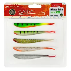 Zestaw gum Mikado Saira 10cm 5 szt. - MIX 2