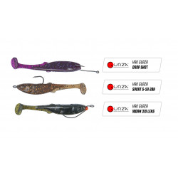 Gumy Perch Professor Fluky Shad - zbrojenie