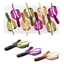 Gumy Perch Professor Fapping Craw 1.4" / 3.5cm - MIX KOLORÓW