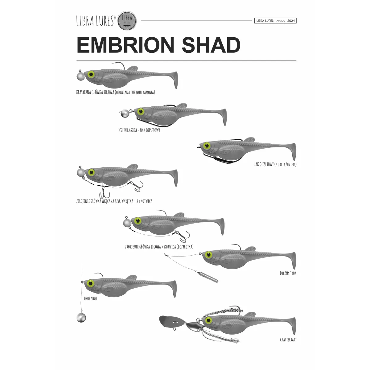 Libra Lures Embrion Shad