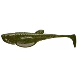 Libra Lures Embrion Shad 3'' 7.5cm - 032 / MOTOR OIL GREEN