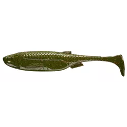 Libra Lures Kraken Shad 3'' 7.5cm - 032 / MOTOR OIL GREEN