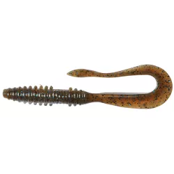 Keitech Mad Wag Mini 2.5'' 6.4cm - 207S Green Pumpkin PP Blue FLK