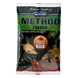 Zanęta MC KARP Method Feeder 1kg - Orzech Tygrysi