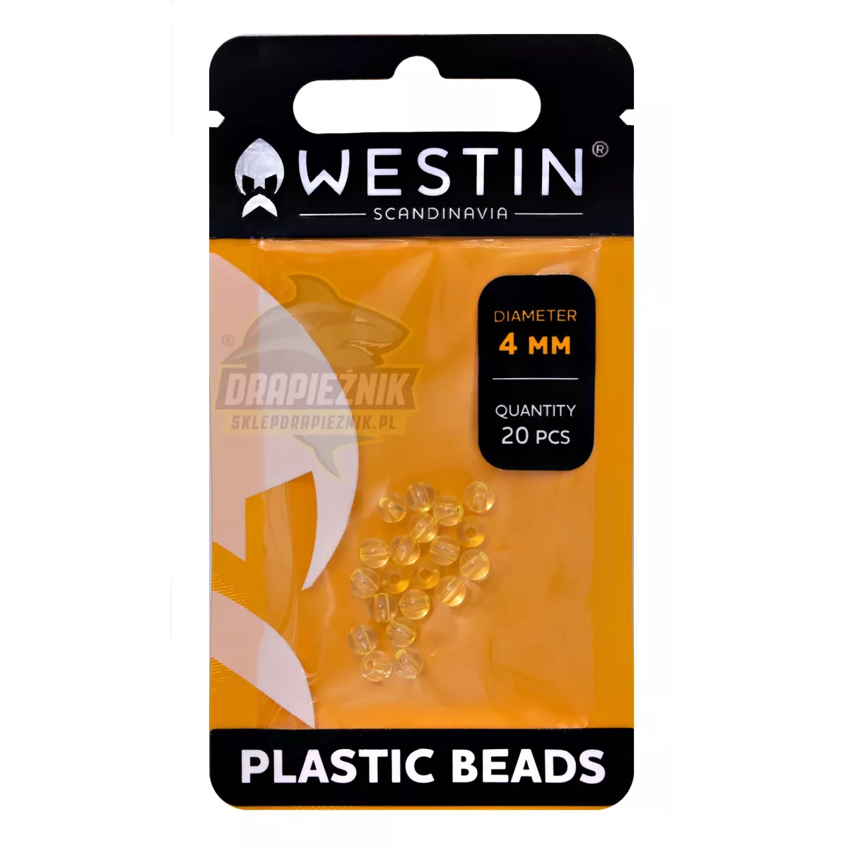 Koraliki Westin Plastic Beads - GOLD / 4mm