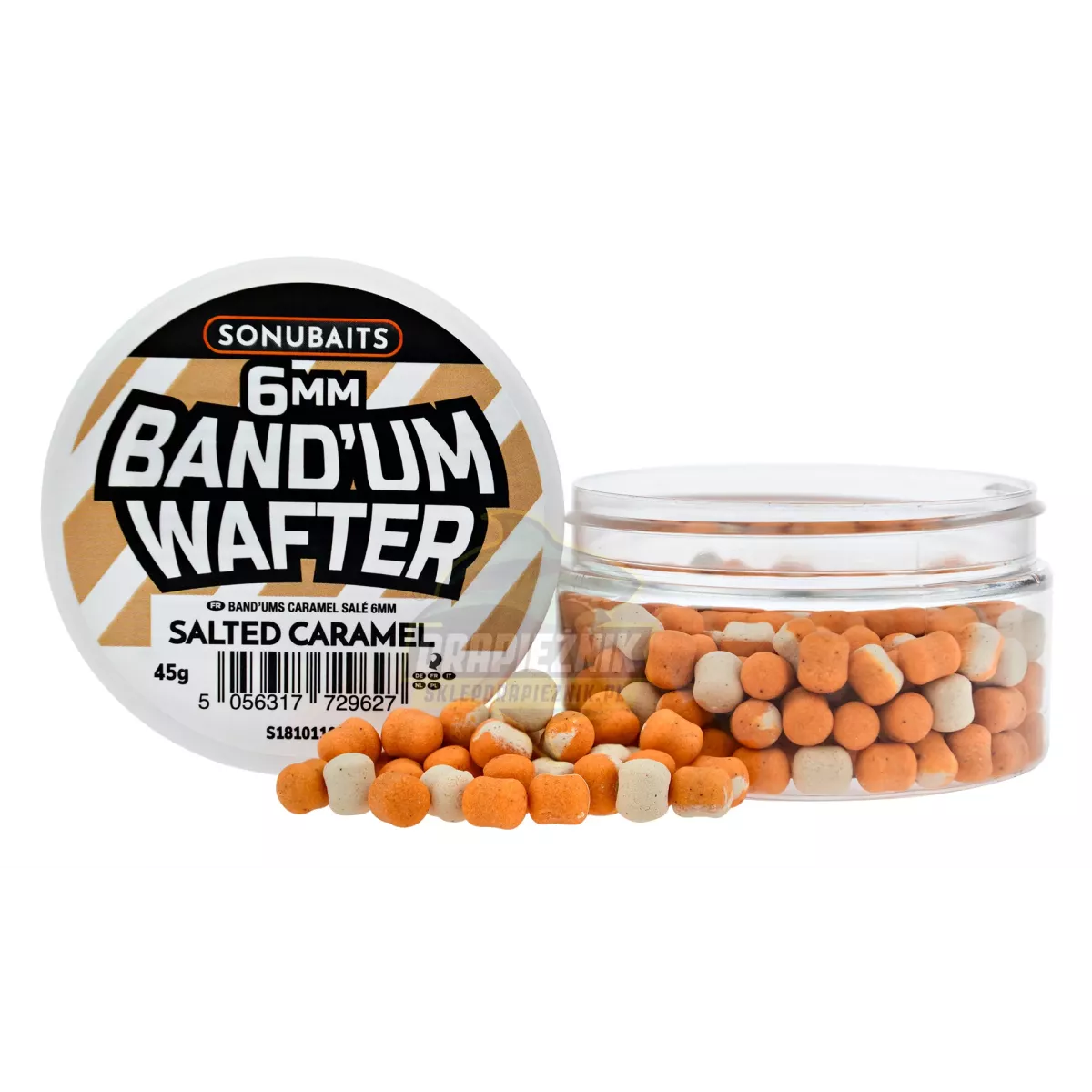 S1810110 Sonubaits Band'Um Wafters 6mm - Salted Caramel