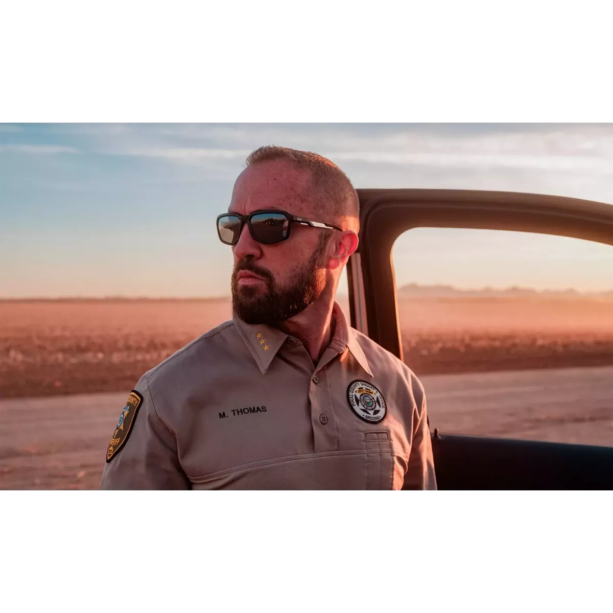 Okulary Wiley X Captivate - RECON Polaraized Black Mirror AC6RCN05