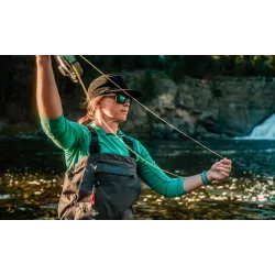 Okulary Wiley X Captivate - FOUNDER Polaraized Green Mirror AC6FND07