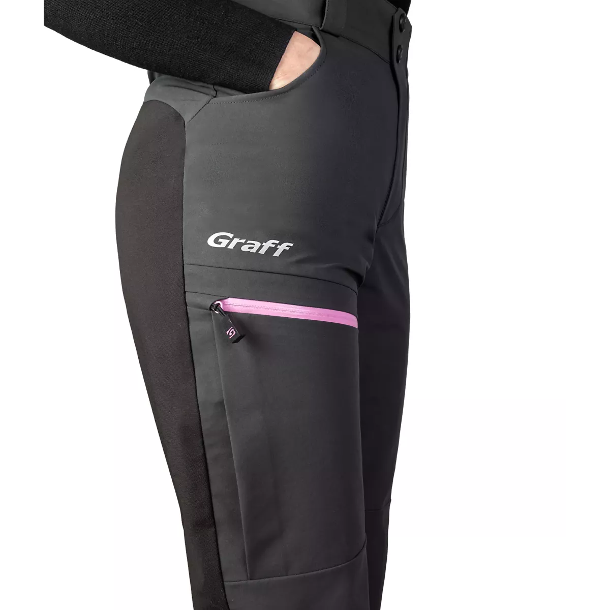 Spodnie damskie przeciwdeszczowe Graff 707-B-D