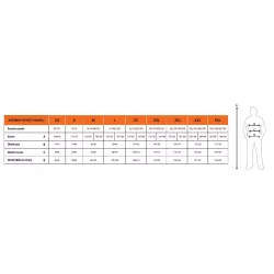Spodnie przeciwdeszczowe Graff 707-B-1