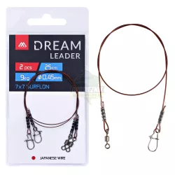 Przypony Mikado Dream Leader 7x7 Surflon - 45cm/9kg