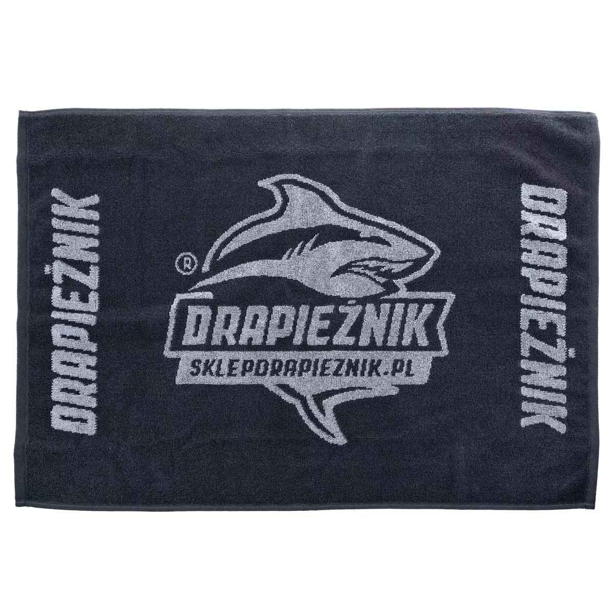 Ręcznik wędkarski Szaro-Czarny 70x50cm