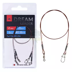 Przypony Mikado Dream Leader 7x7 Surflon - 25cm/6kg