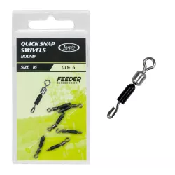 Łączniki Lorpio Quick Snap Swivels - Round / roz. 16