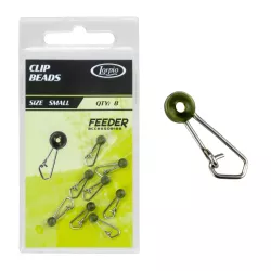 Agrafki Loprio z koralikiem Clip Ceads 73-204-001 - roz. S