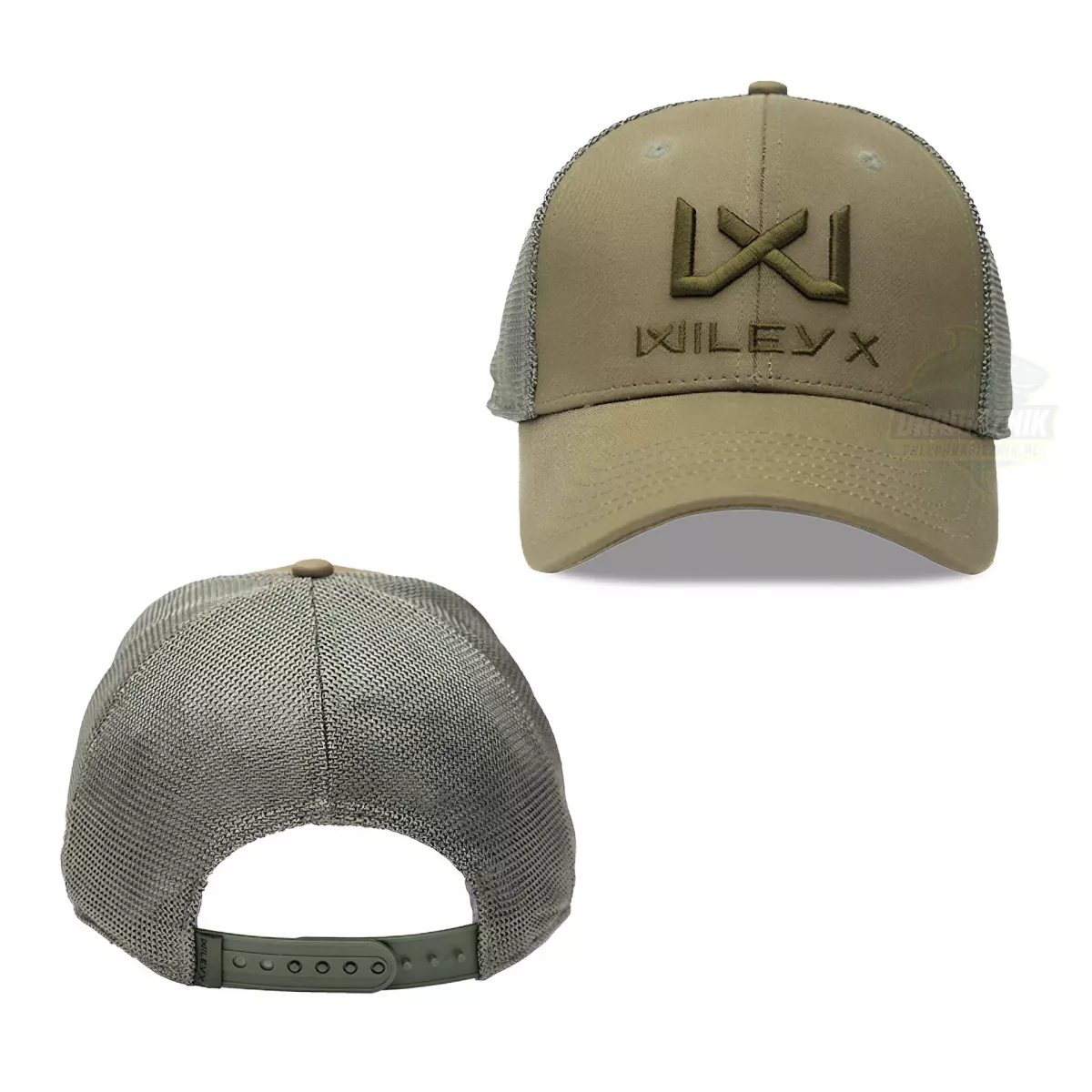 Czapka Wiley X Cap J916 - Olive Green / Olive Green WX Logo