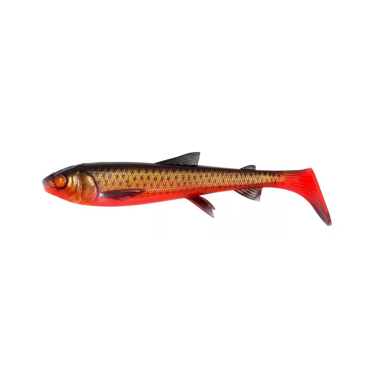 Guma Savage Gear 3D Whitefish Shad 23cm - BLACK RED