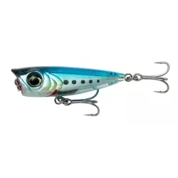 1609160 Wobler Savage Gear Micro Popper 5.5cm - GHOST SARDINE