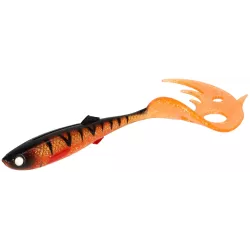 PMSCT-24-OP Guma Mikado Sicario Pike Tail 24cm 1 szt. - OP / Orange Perch