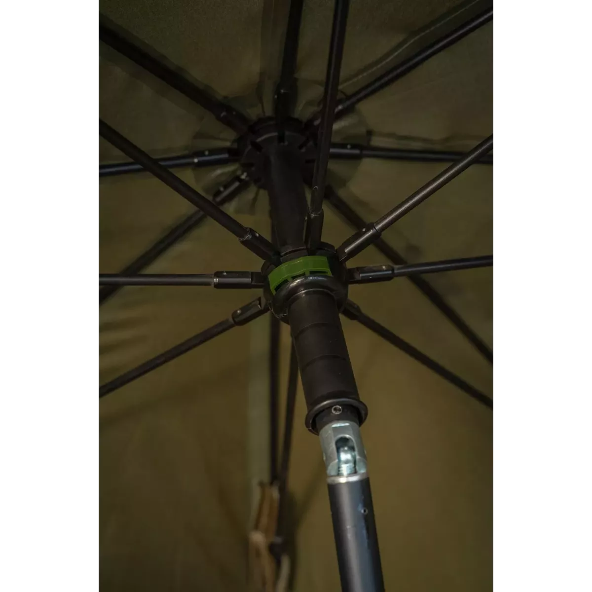 K0370007 Parasol Korum Progress Graphite Brolly 50"