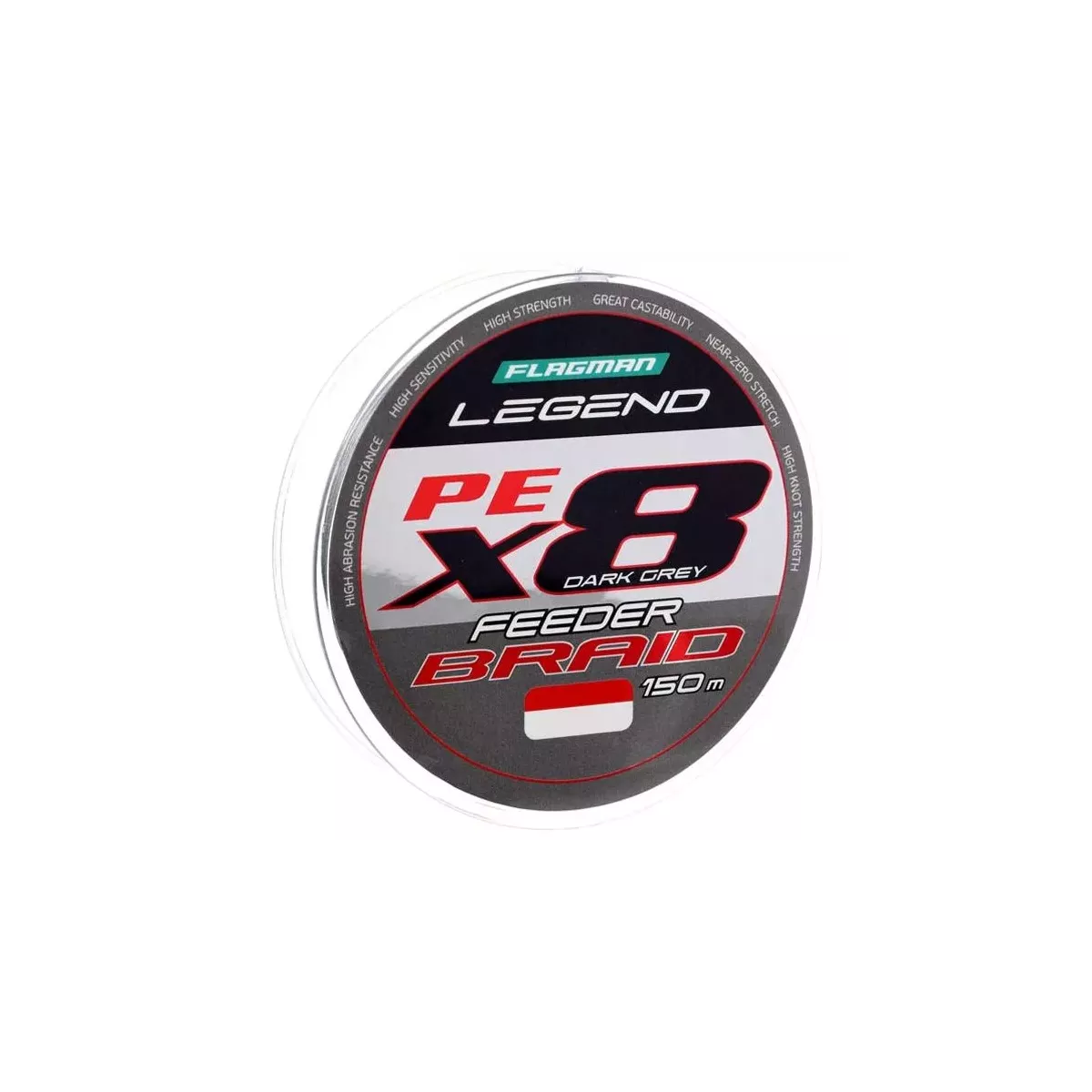 Plecionka Flagman Legend Feeder Braid X8 Dark Grey