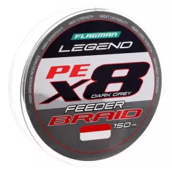 Plecionka Flagman Legend Feeder Braid X8 Dark Grey