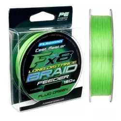 Plecionka Flagman Cast Master Long Distance Feeder X8 Fluo Green 150m
