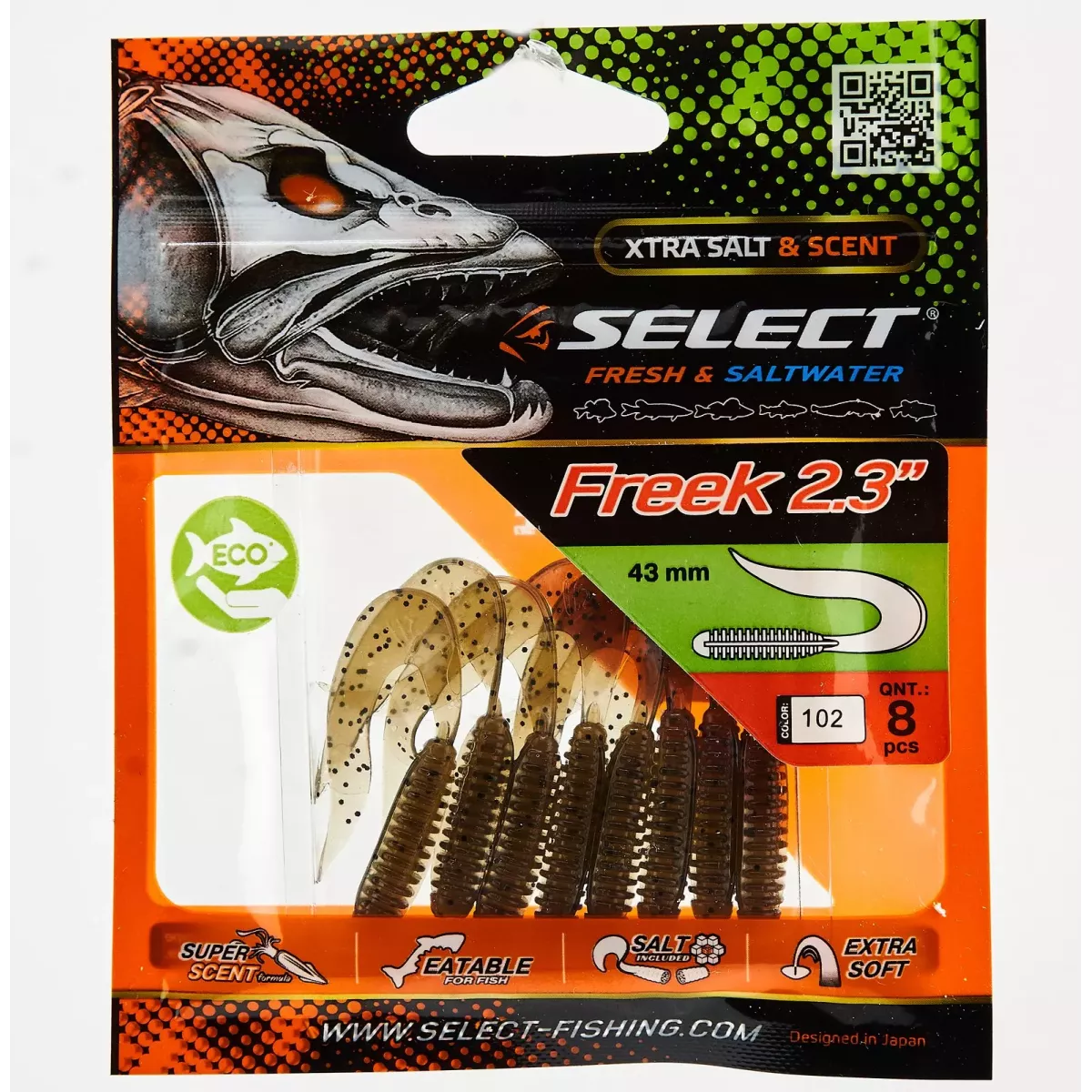 Gumy Select Freek 2.3" - kolor 102