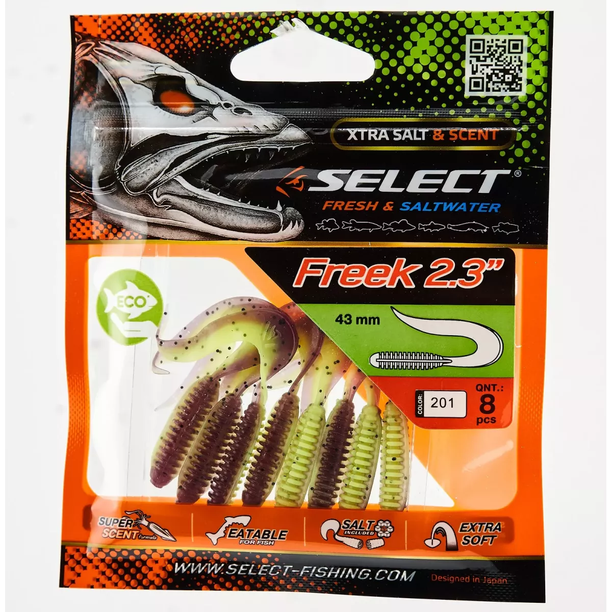Gumy Select Freek 2.3" - kolor 201