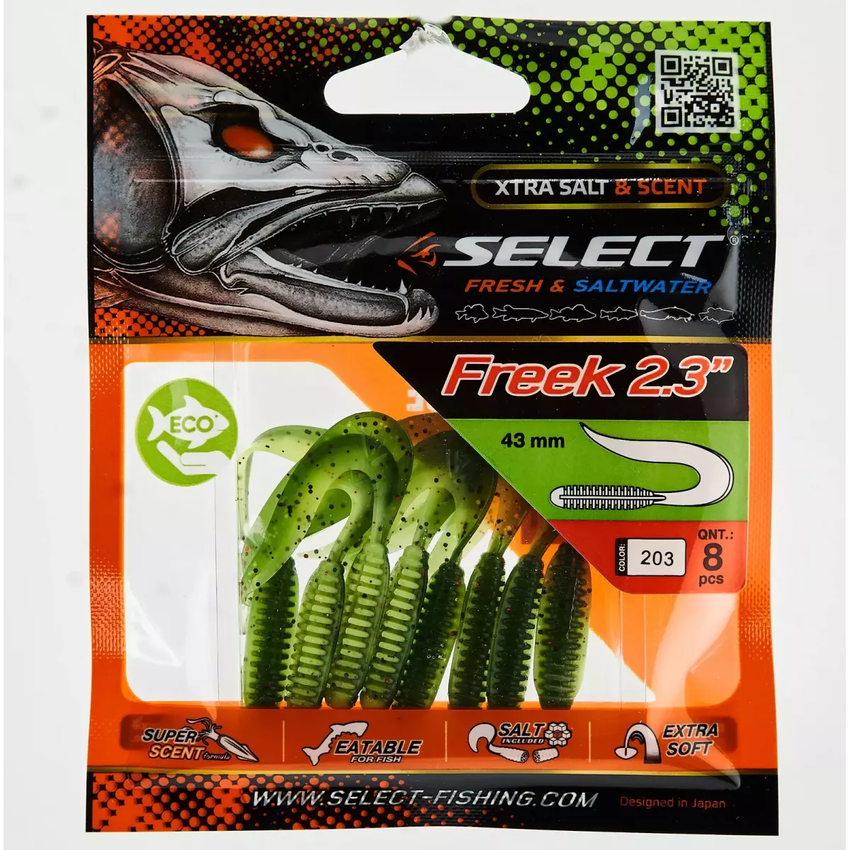Gumy Select Freek 2.3" - kolor 203