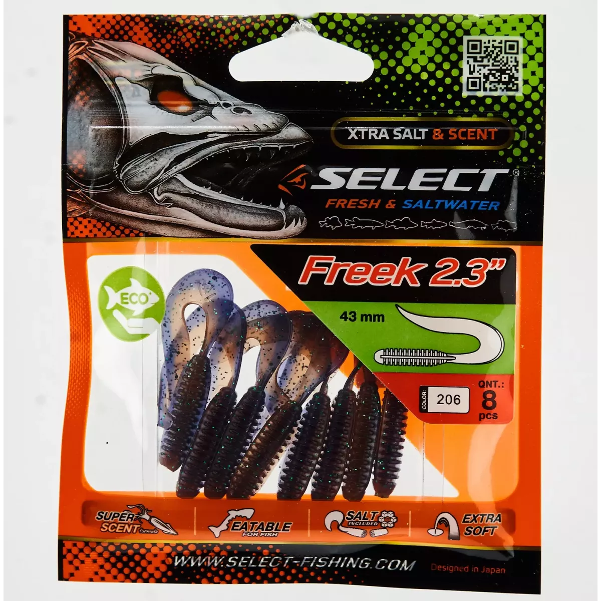 Gumy Select Freek 2.3" - kolor 206