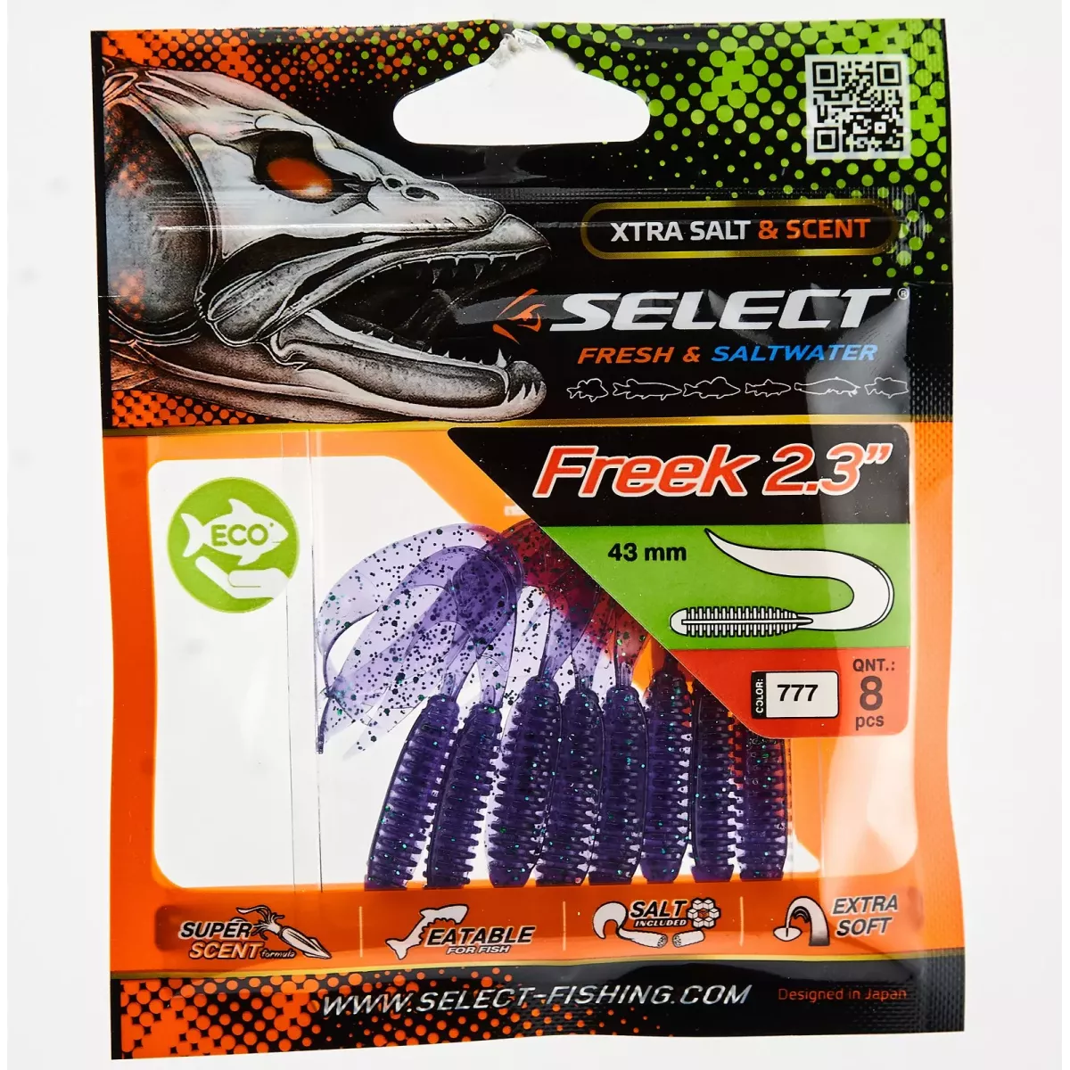 Gumy Select Freek 2.3" - kolor 777