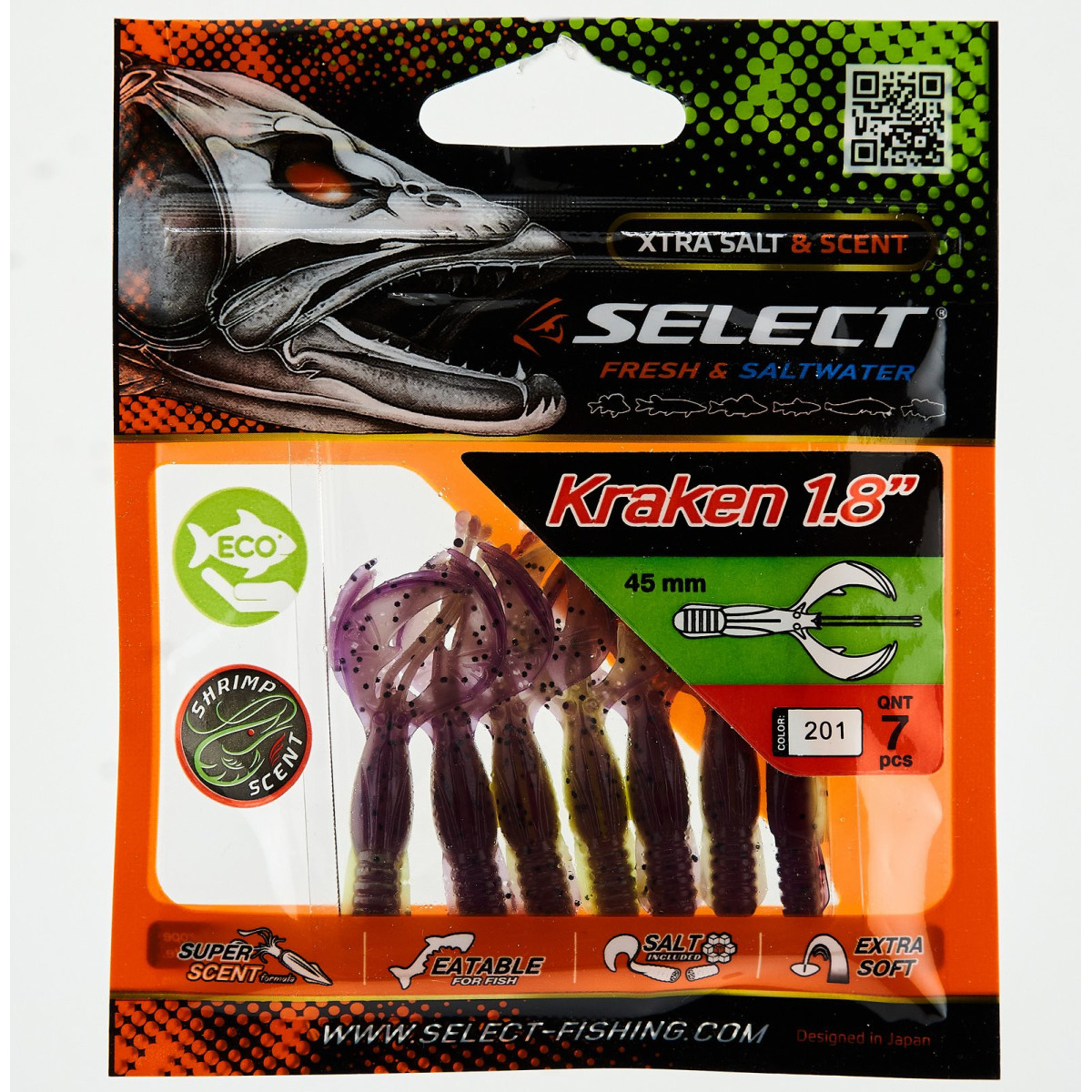 Gumy Select Kraken 1.8" - kolor 201