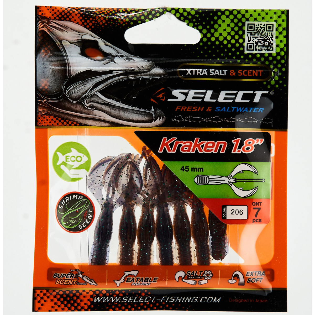 Gumy Select Kraken 1.8" - kolor 206