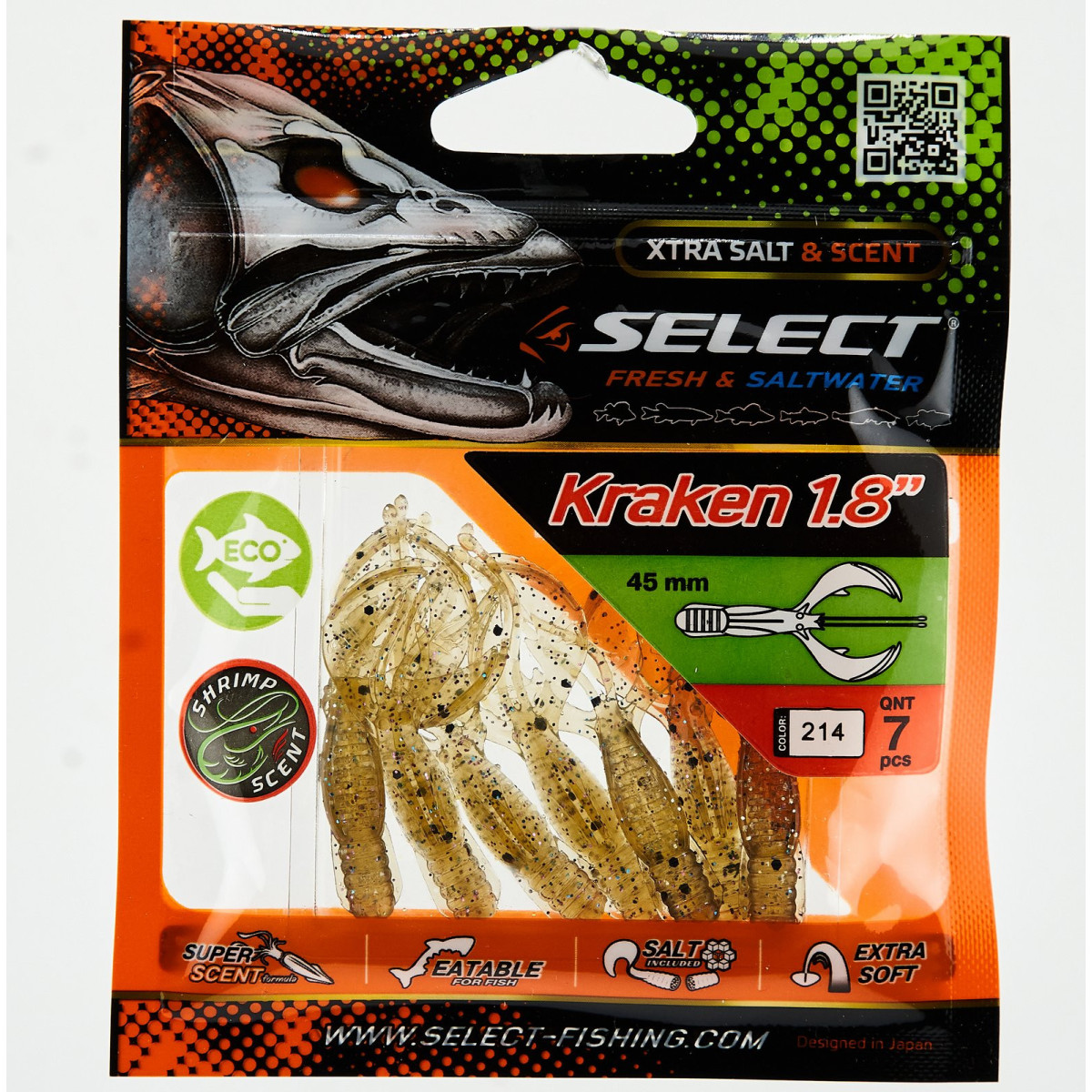 Gumy Select Kraken 1.8" - kolor 214