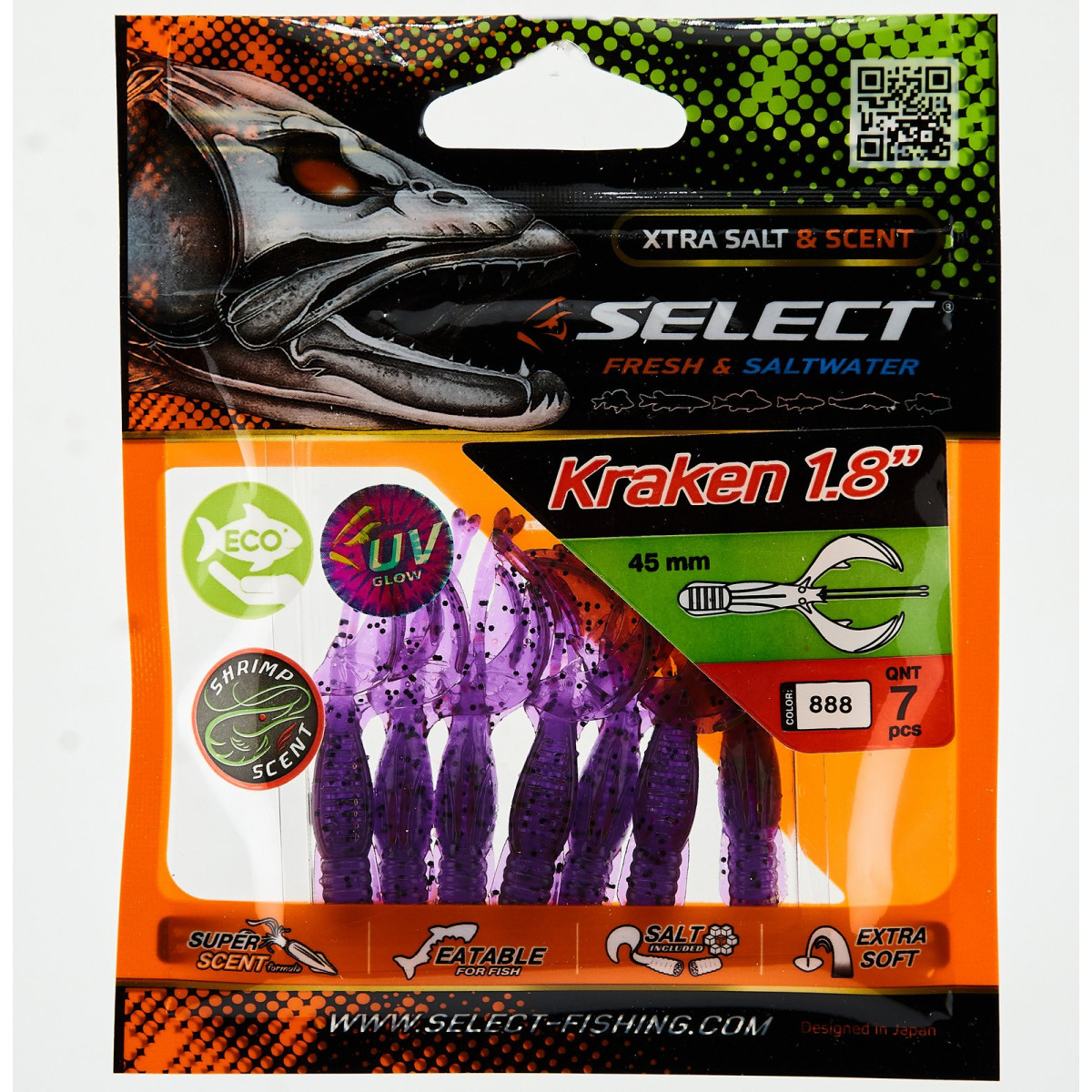 Gumy Select Kraken 1.8" - kolor 888